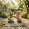 Donkey plush toy for dogs